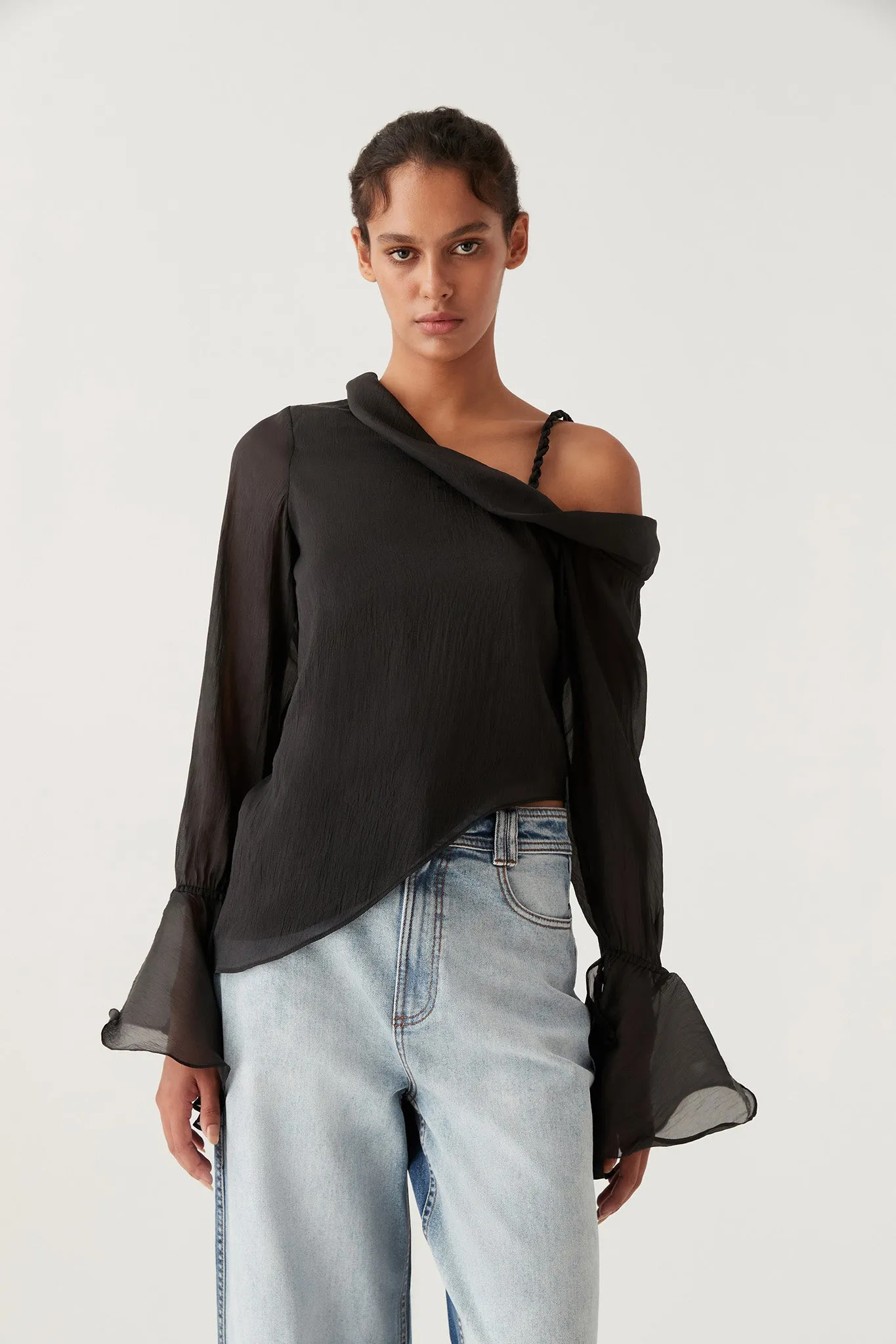 Edith Draped Top sold by Aje product image thumbnail 3