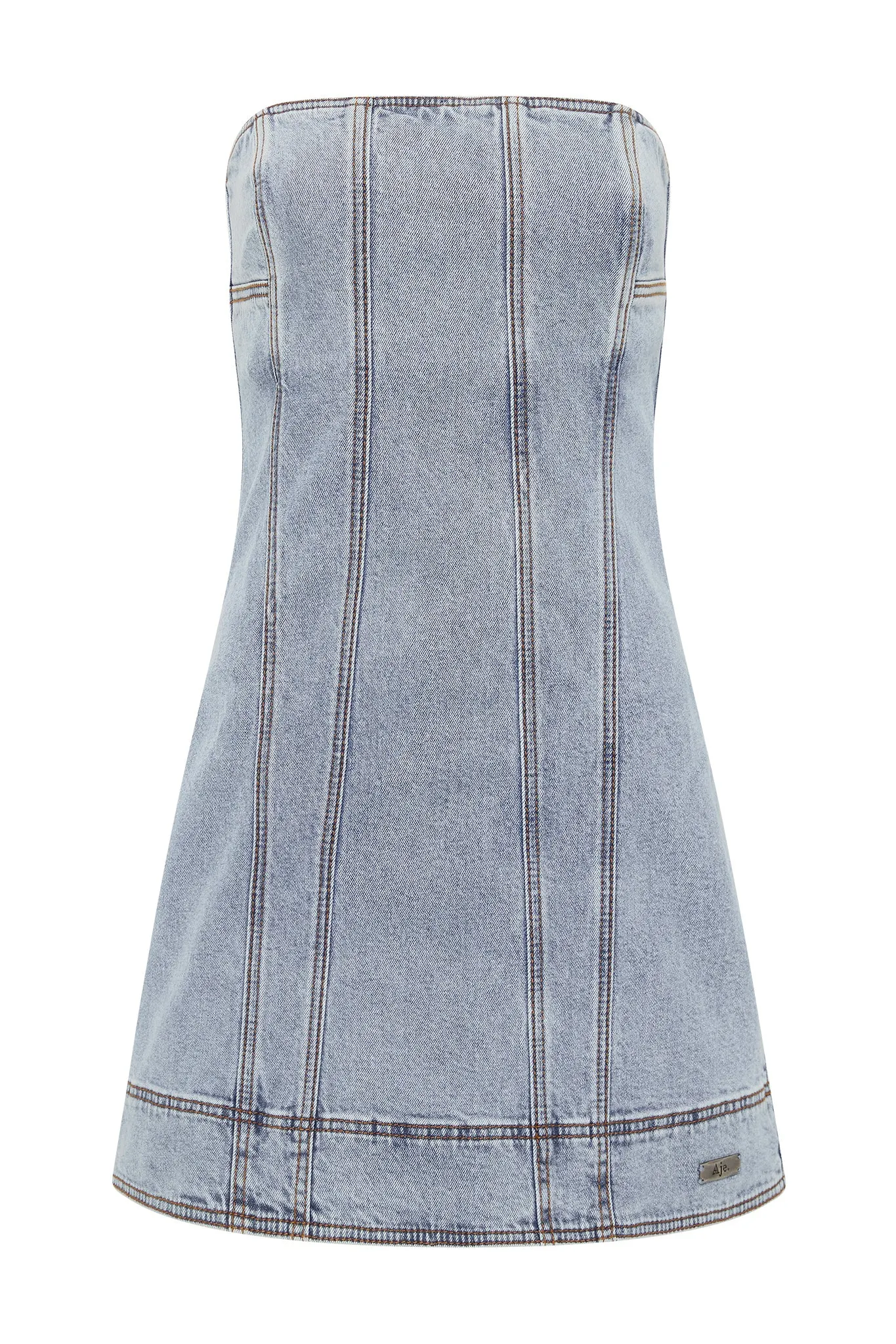 Corie Denim Mini Dress sold by Aje product image thumbnail 2