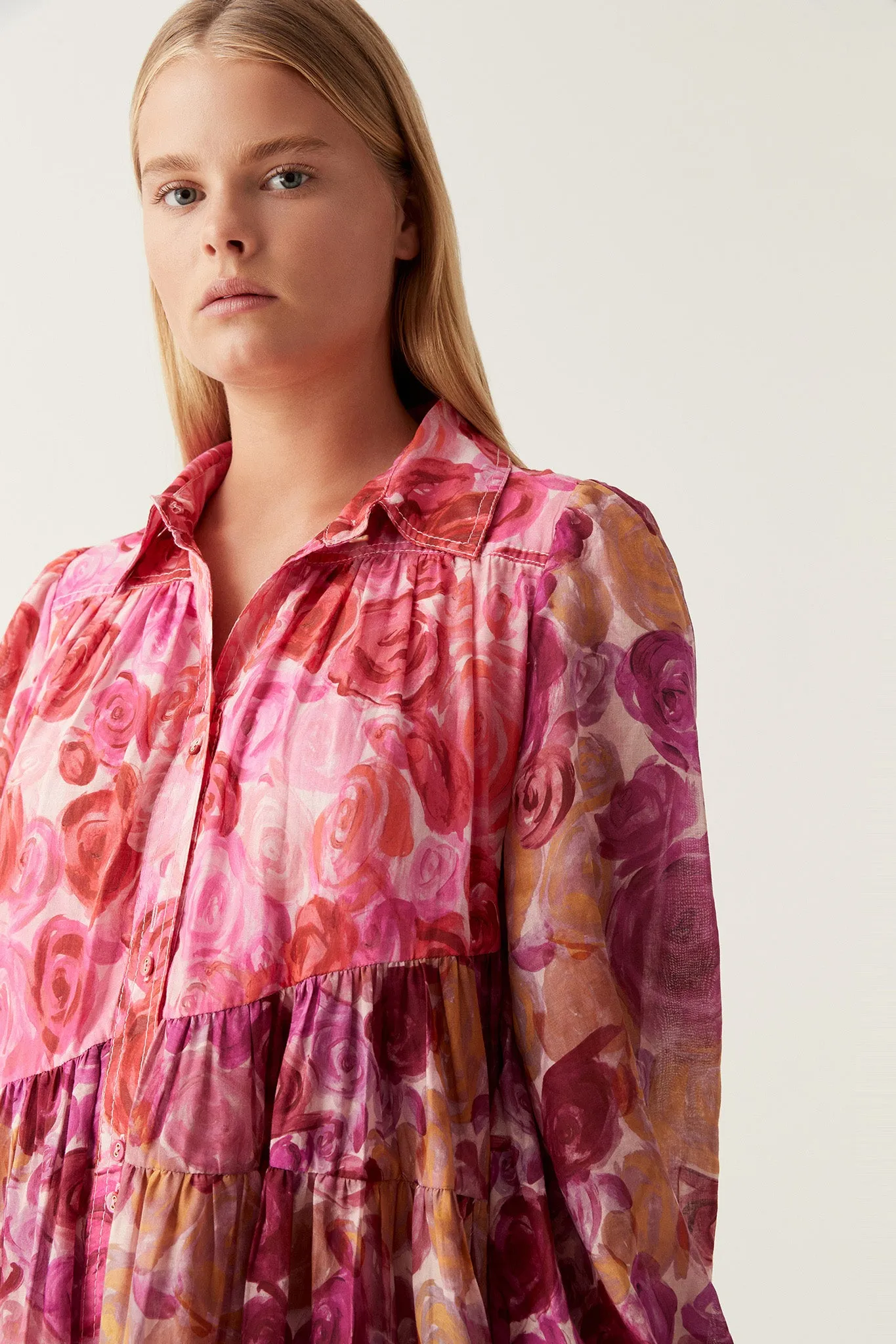 Vision Smock Mini Dress sold by Aje product image thumbnail 4