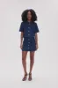 May Denim Mini Skirt sold by Aje