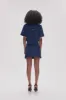 May Denim Mini Skirt sold by Aje
