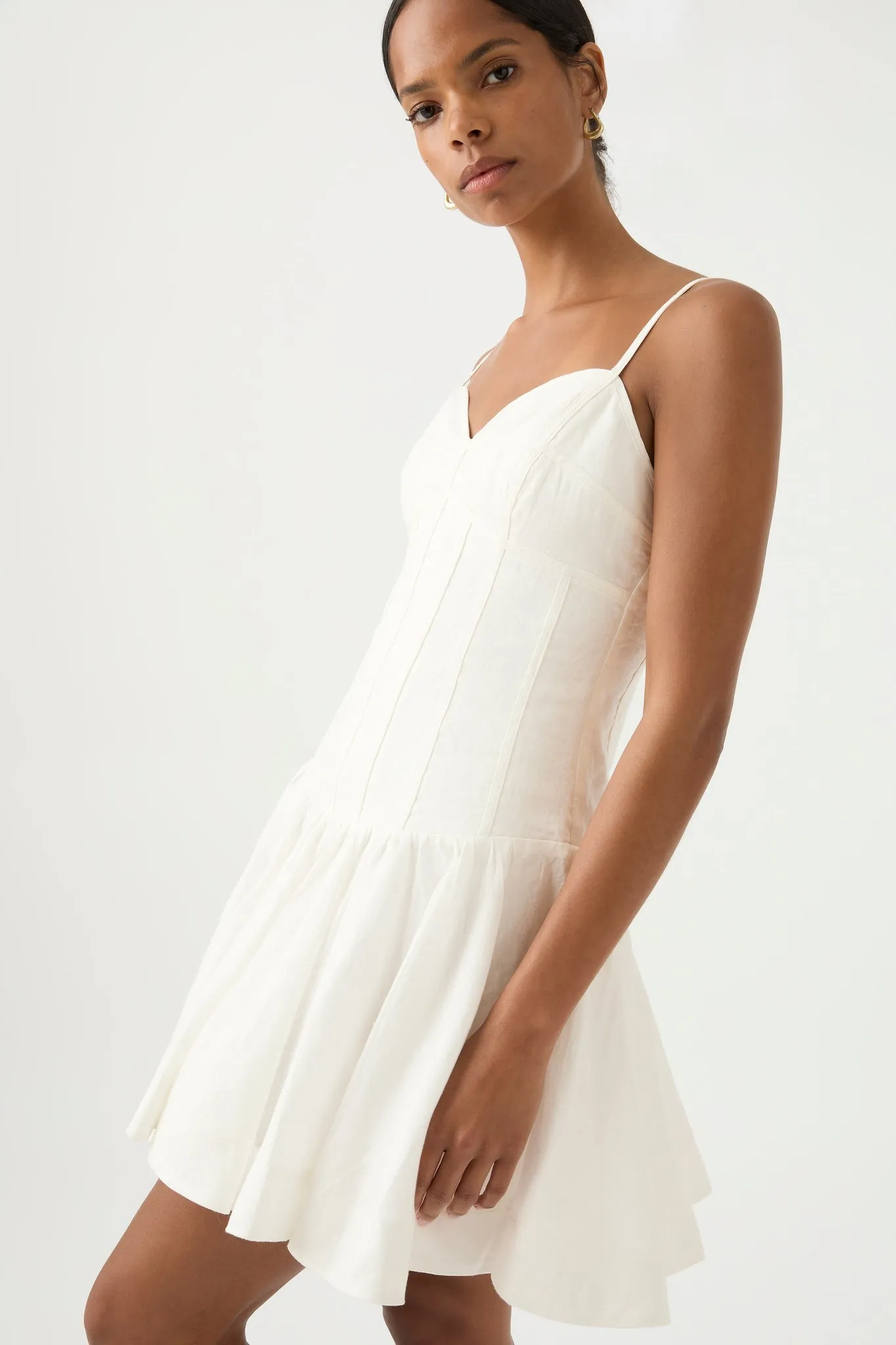 Anastasia Panelled Mini Dress sold by Aje product image thumbnail 4