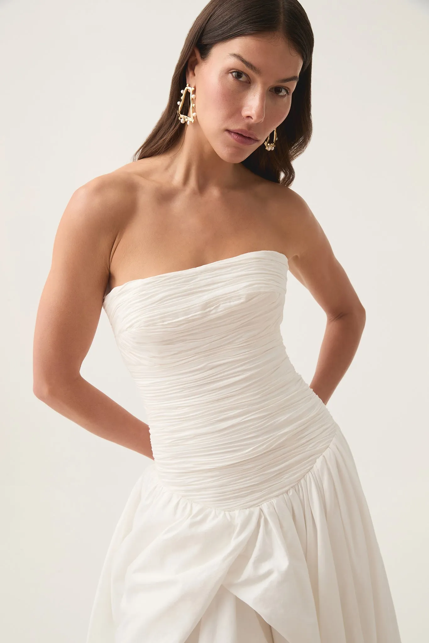 Violette Bubble Hem Maxi Dress sold by Aje product image thumbnail 4