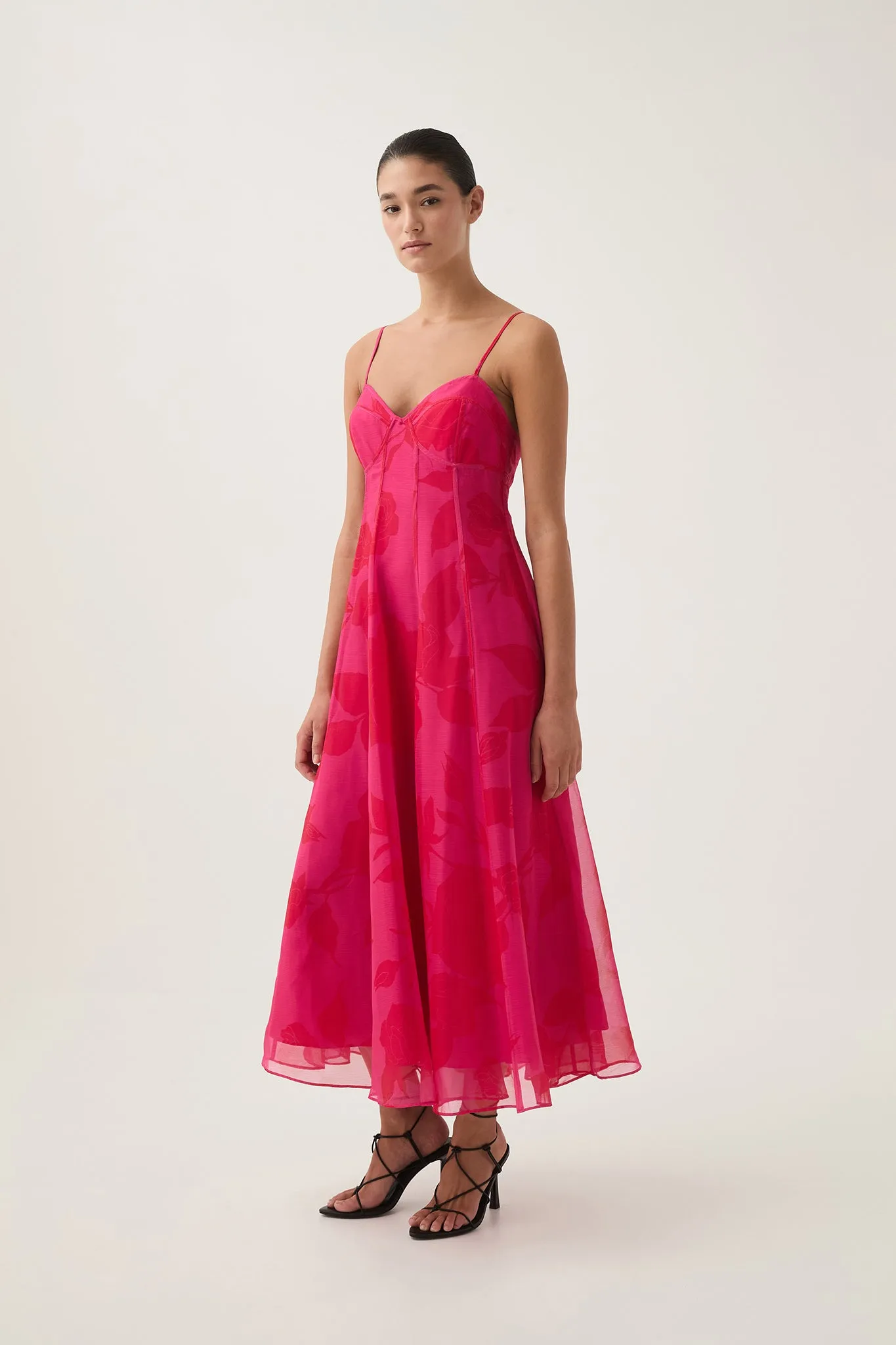 Sway Panelled Midi Dress sold by Aje product image thumbnail 3