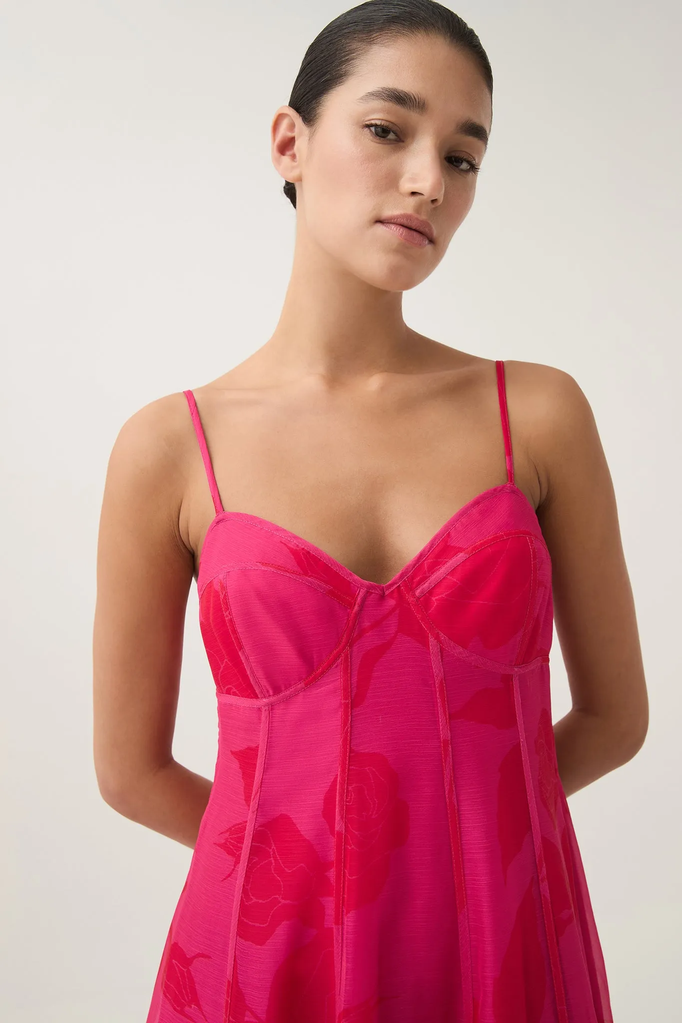 Sway Panelled Midi Dress sold by Aje product image thumbnail 4