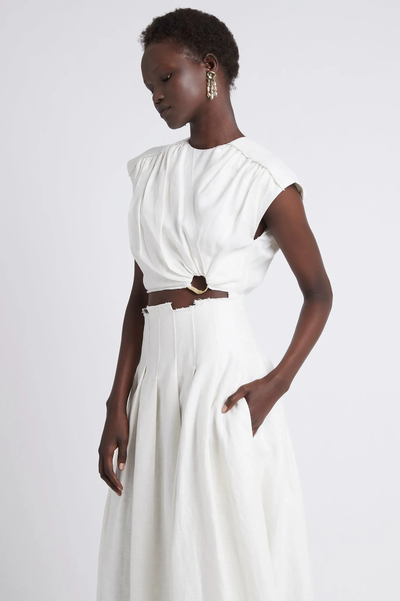 Byblos Ring Cropped Top sold by Aje product image thumbnail 3