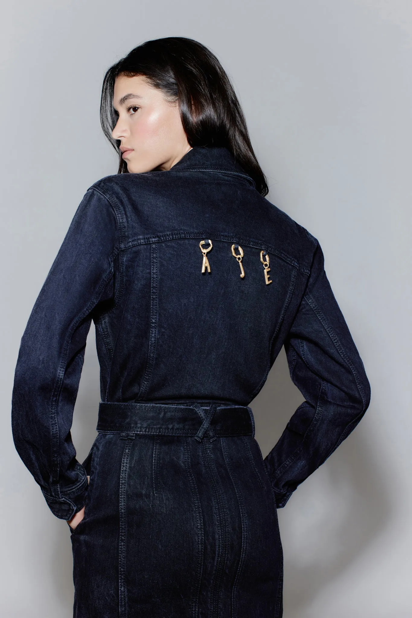 Maya Denim Mini Dress sold by Aje