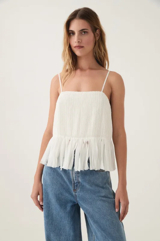 Arris Fringed Top sold by Aje