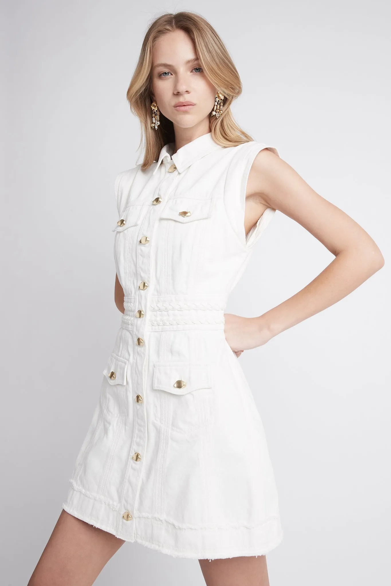 Como Denim Dress sold by Aje product image thumbnail 3