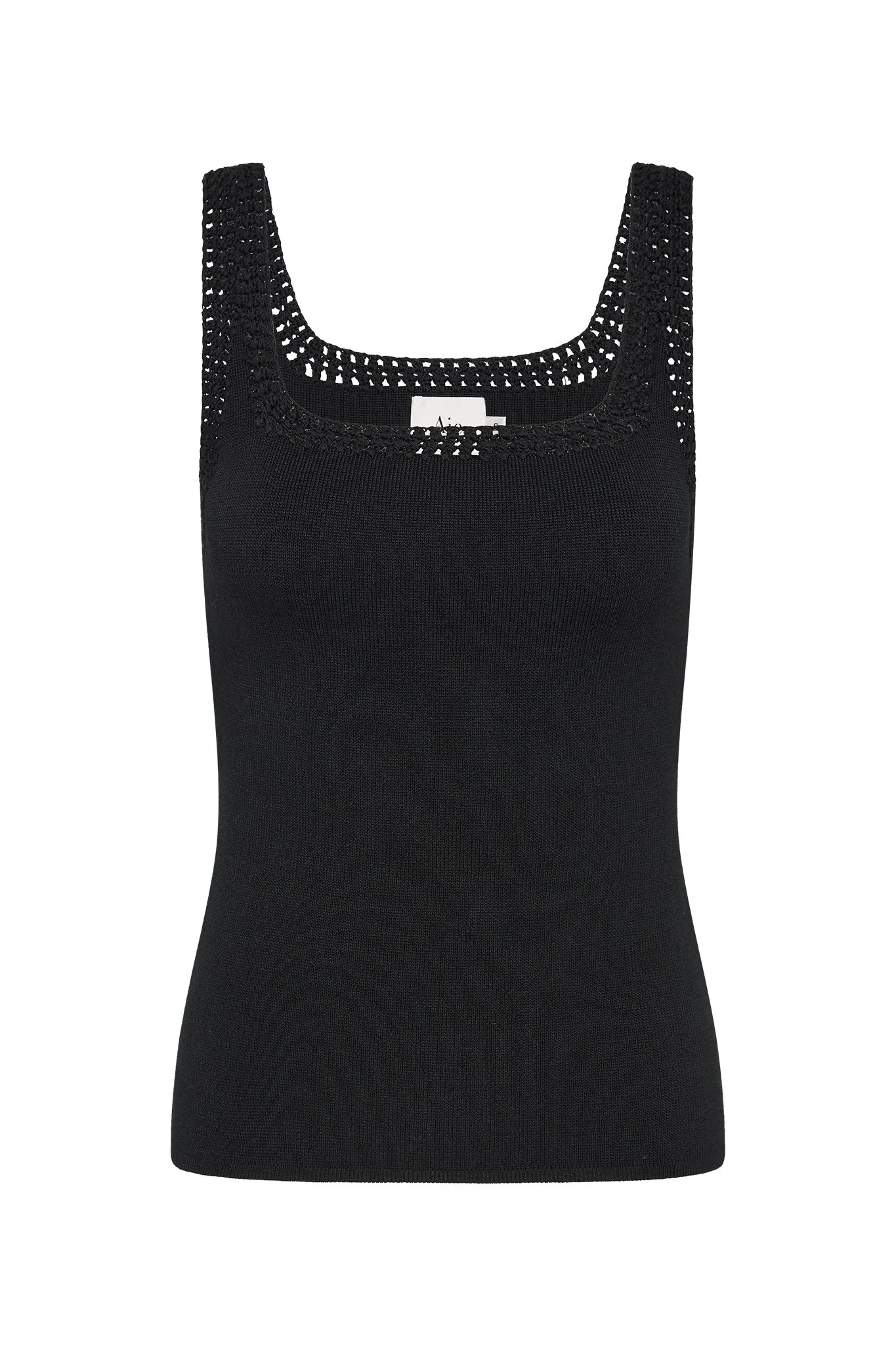 Tazia Crocheted Edge Tank sold by Aje product image thumbnail 2