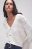 Grooves Lace Stitch Cardigan sold by Aje