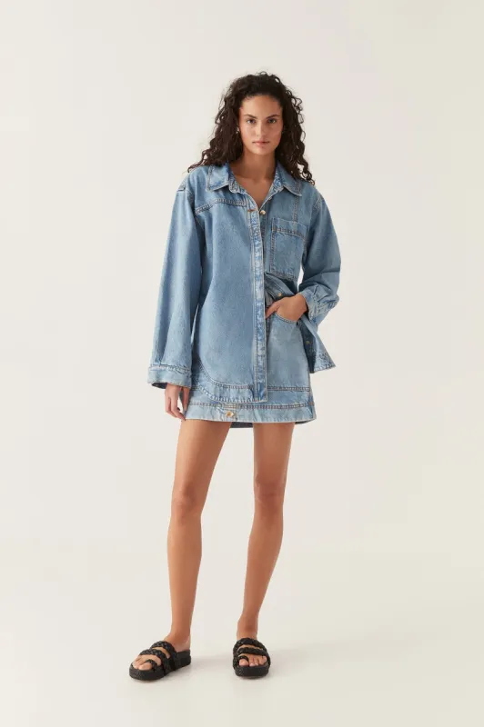 Aje x Outland Denim Shirt sold by Aje