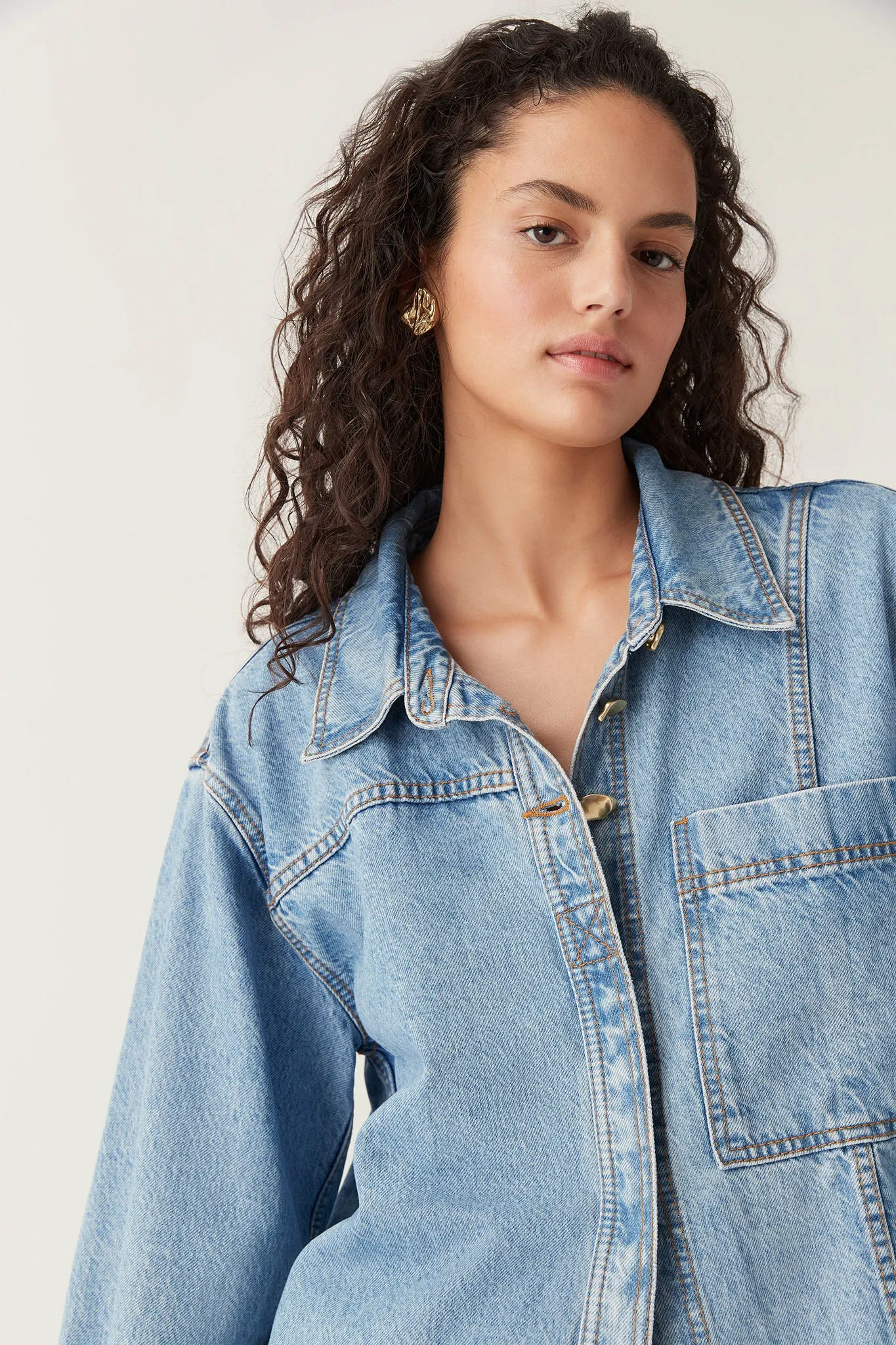 Aje x Outland Denim Shirt sold by Aje product image thumbnail 4