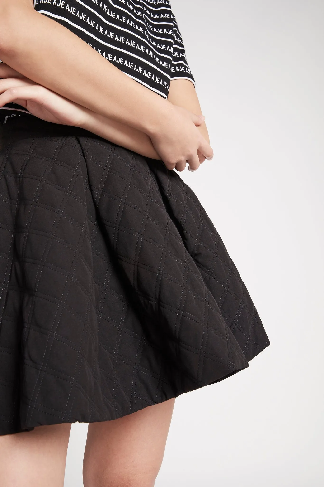 Promise Quilted Mini Skirt sold by Aje product image thumbnail 4