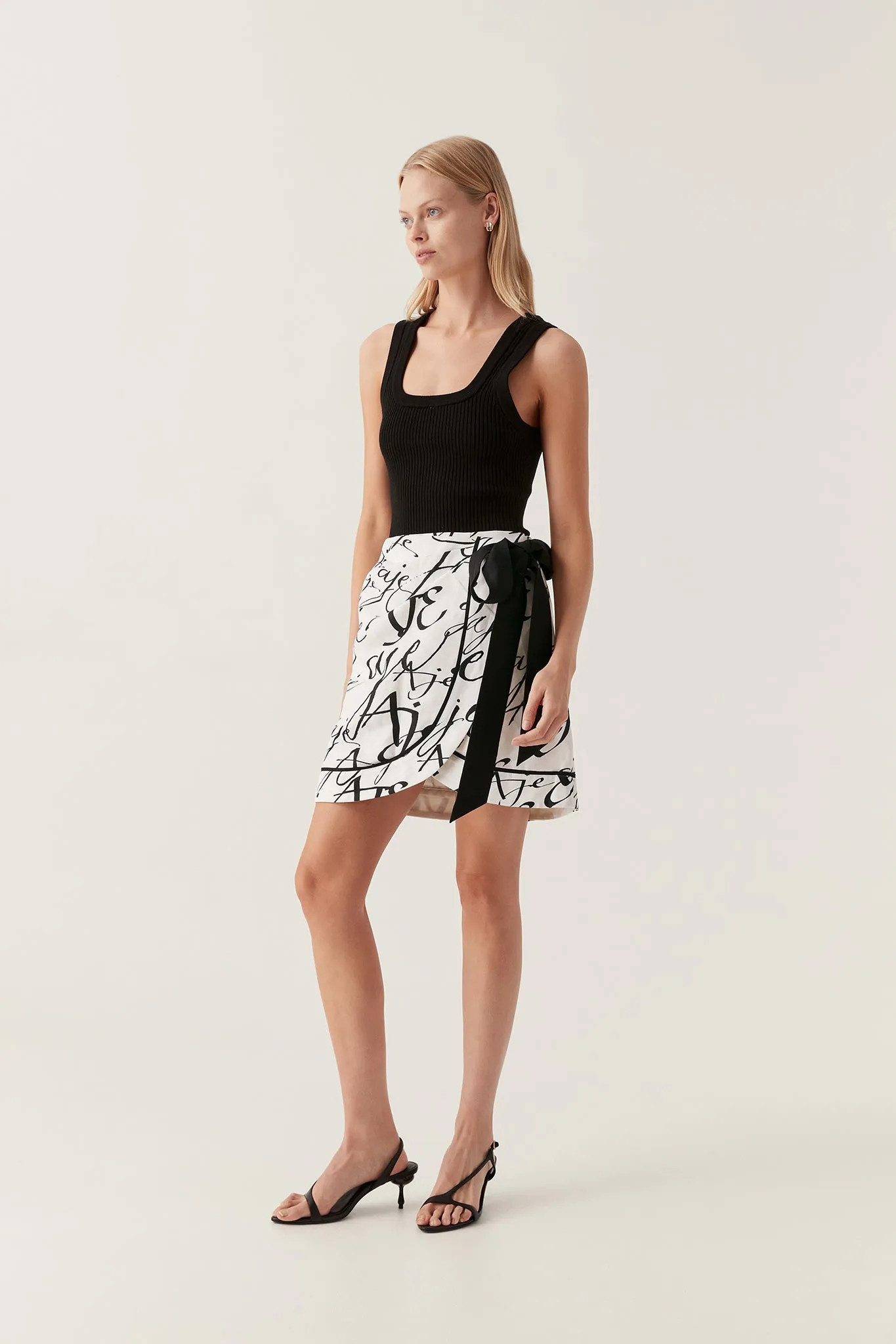 Sentiment Sarong Mini Skirt sold by Aje product image thumbnail 3
