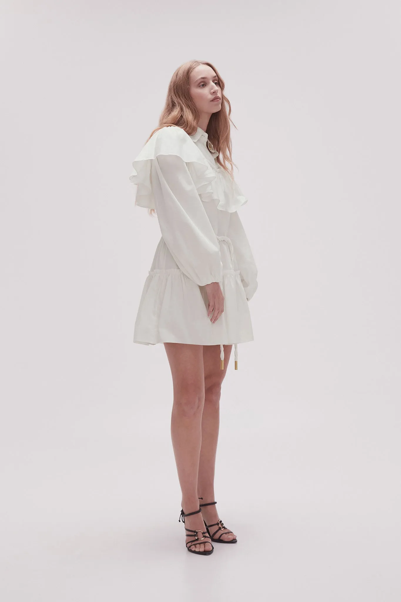 Dahlia Flounce Mini Dress sold by Aje product image thumbnail 3