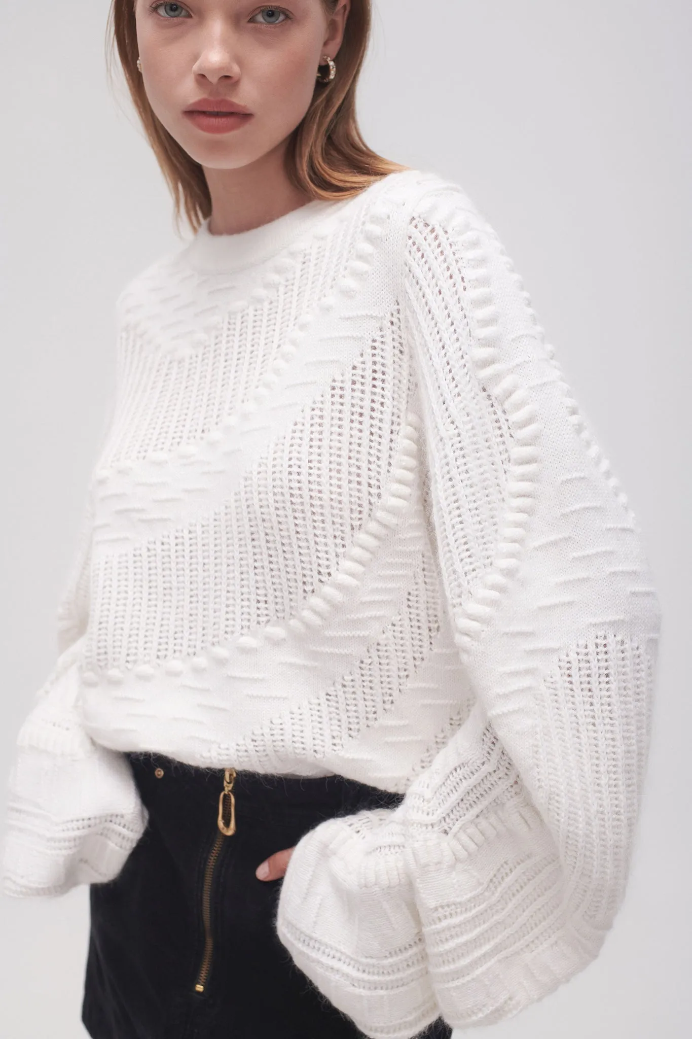 Matilda Landscape Knit sold by Aje product image thumbnail 4