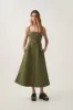 Axle Utility Midi Dress sold by Aje