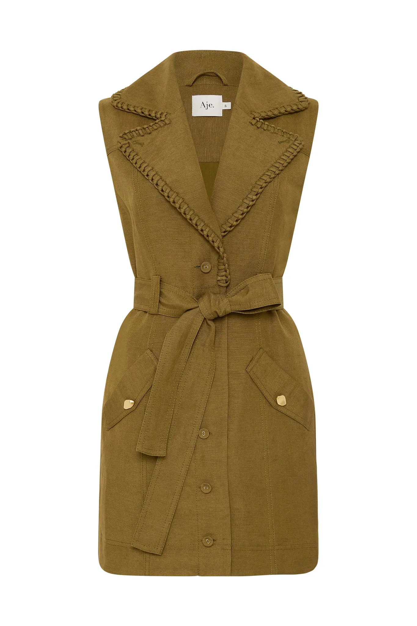 Encompass Utility Mini Dress sold by Aje product image thumbnail 2