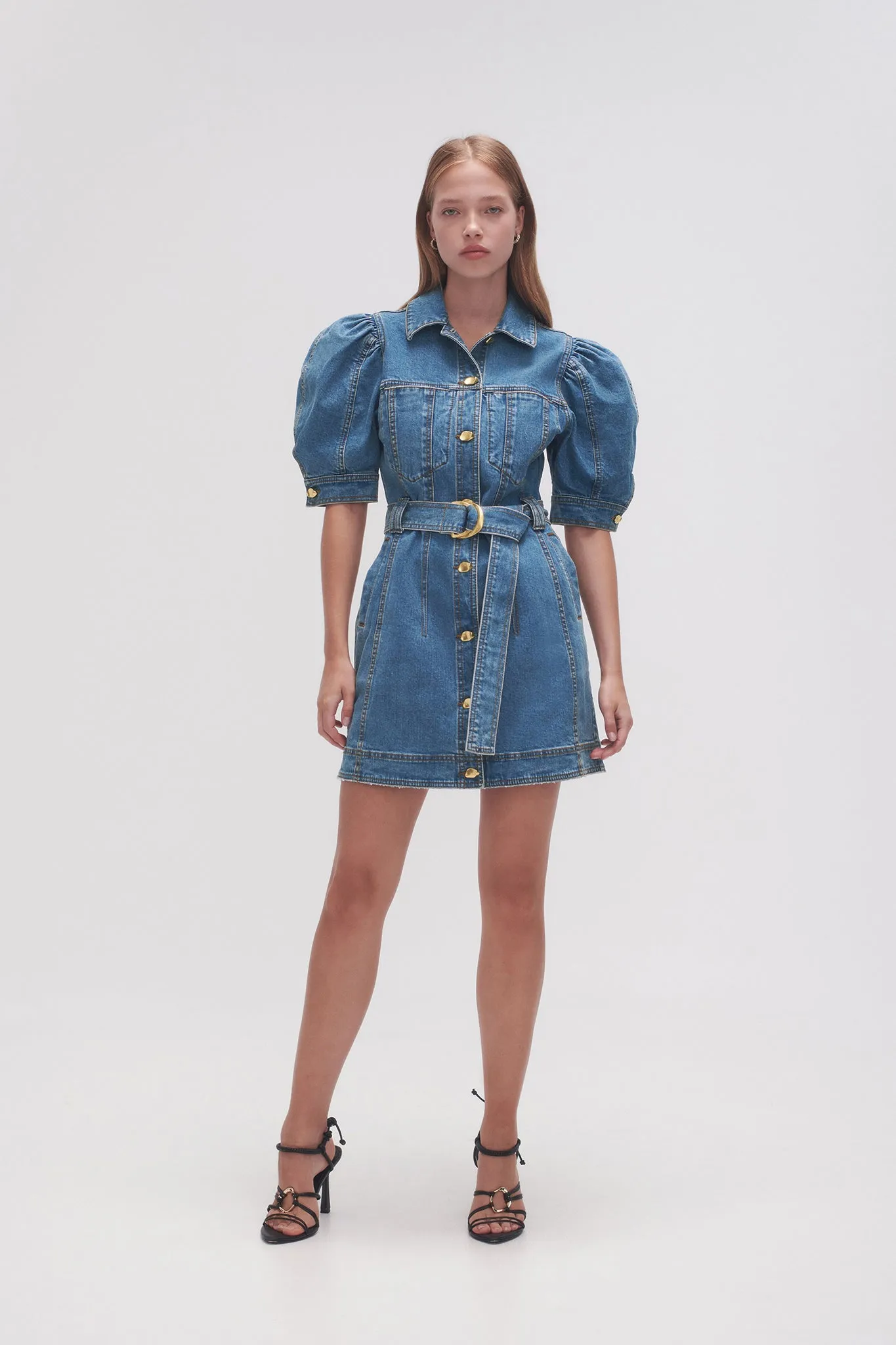 Adriana Puff Sleeve Mini Dress sold by Aje product image thumbnail 3