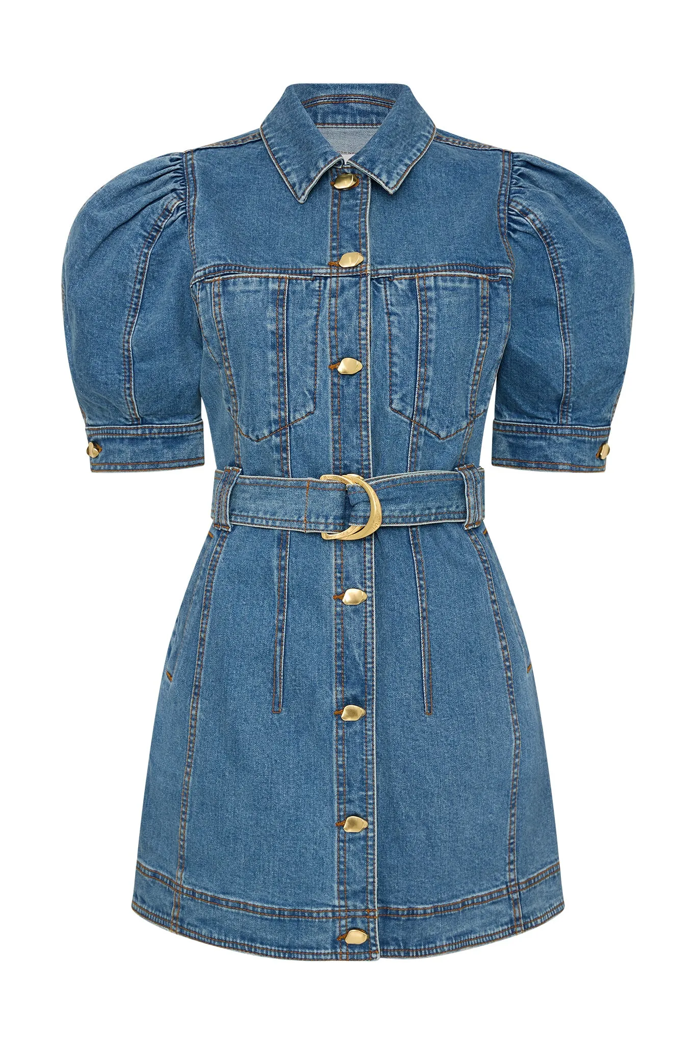 Adriana Puff Sleeve Mini Dress sold by Aje product image thumbnail 2