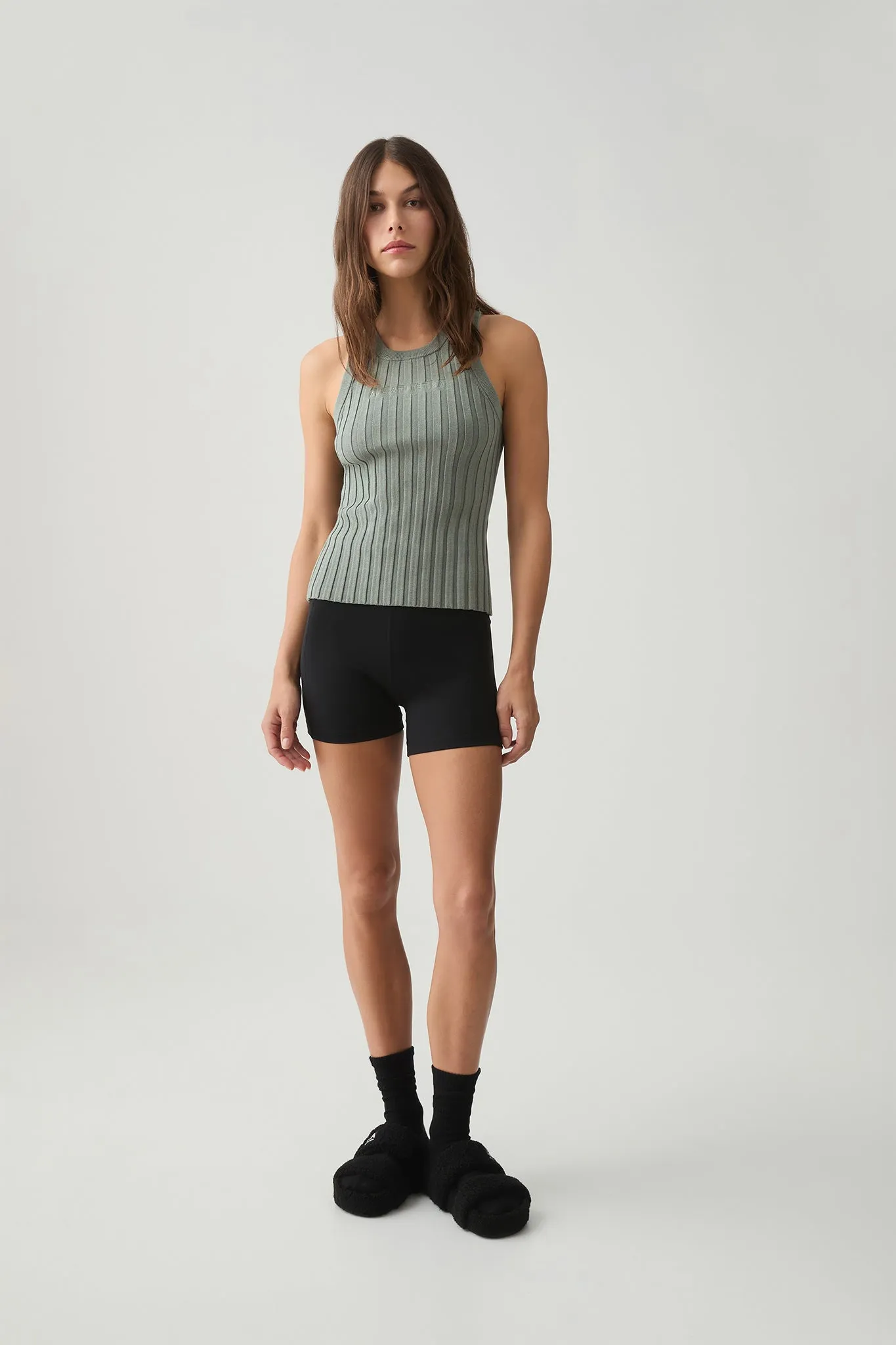 Hydra Logo Knit Ribbed Top sold by Aje product image thumbnail 3