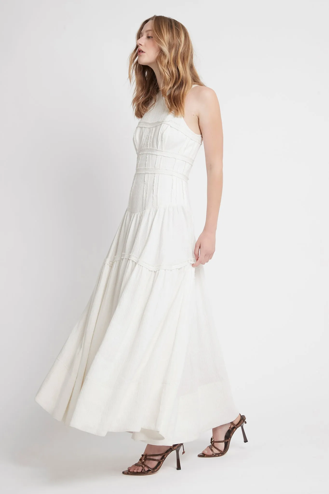 Tidal Corset Midi Dress sold by Aje product image thumbnail 5