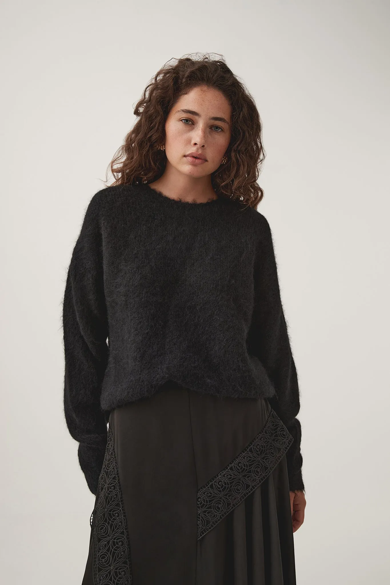 Trinity Crystal Oversized Knit sold by Aje product image thumbnail 5