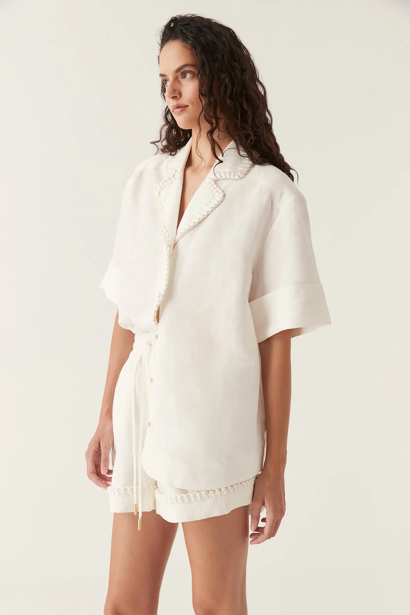 Constance Whipstitch Shirt sold by Aje product image thumbnail 5
