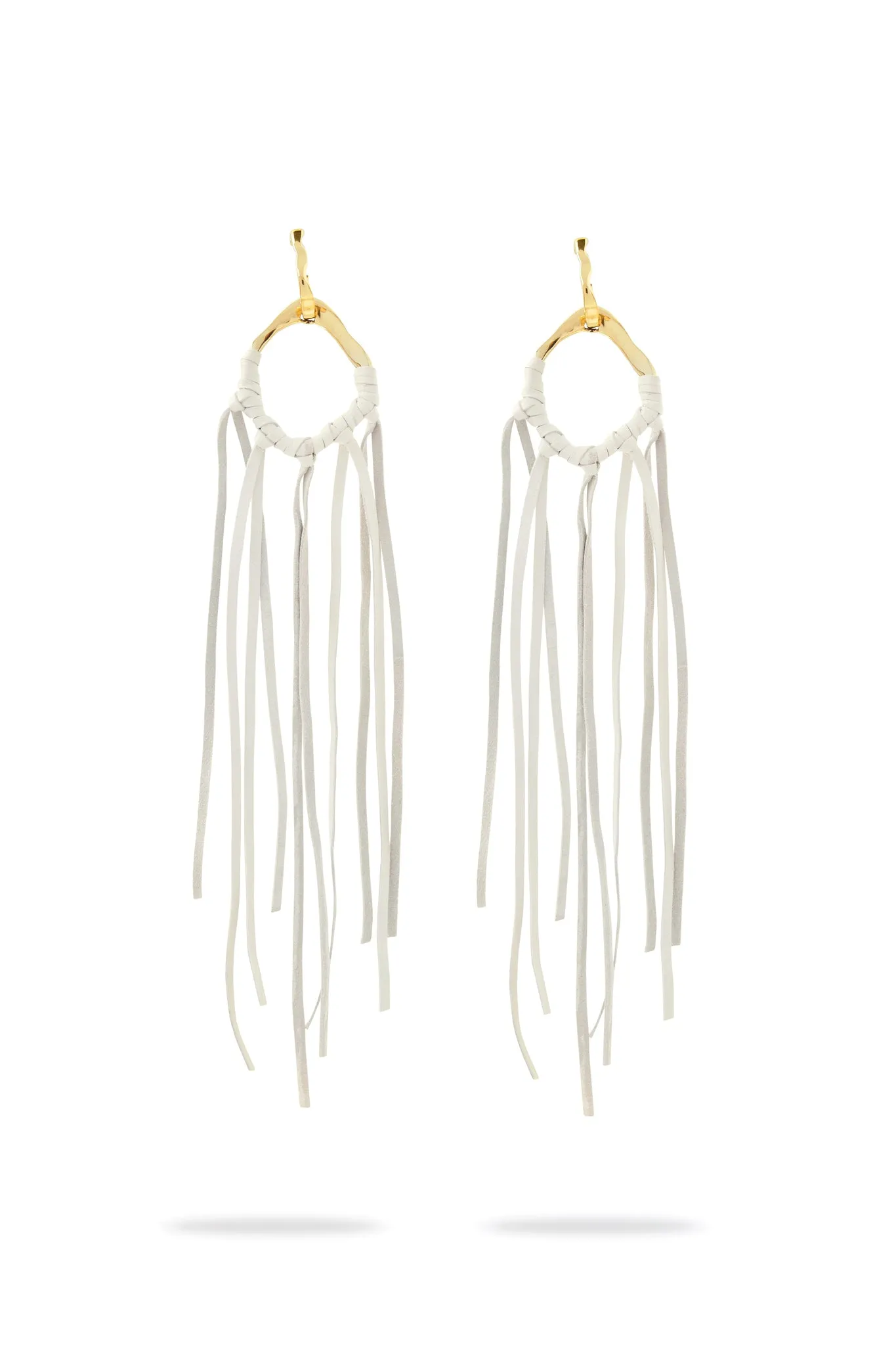 Splice Tassel Hoop Earring sold by Aje