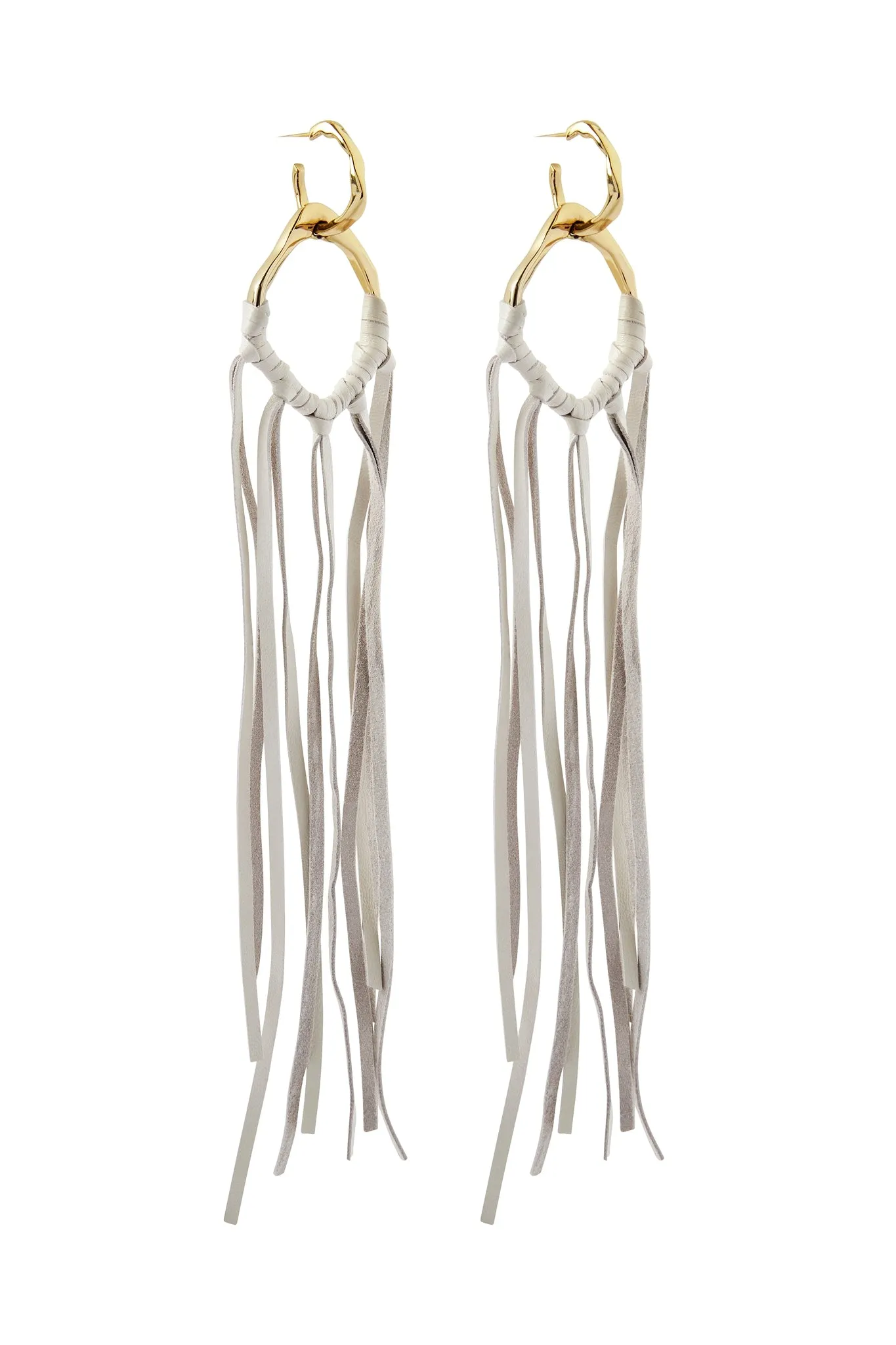 Splice Tassel Hoop Earring sold by Aje product image thumbnail 3