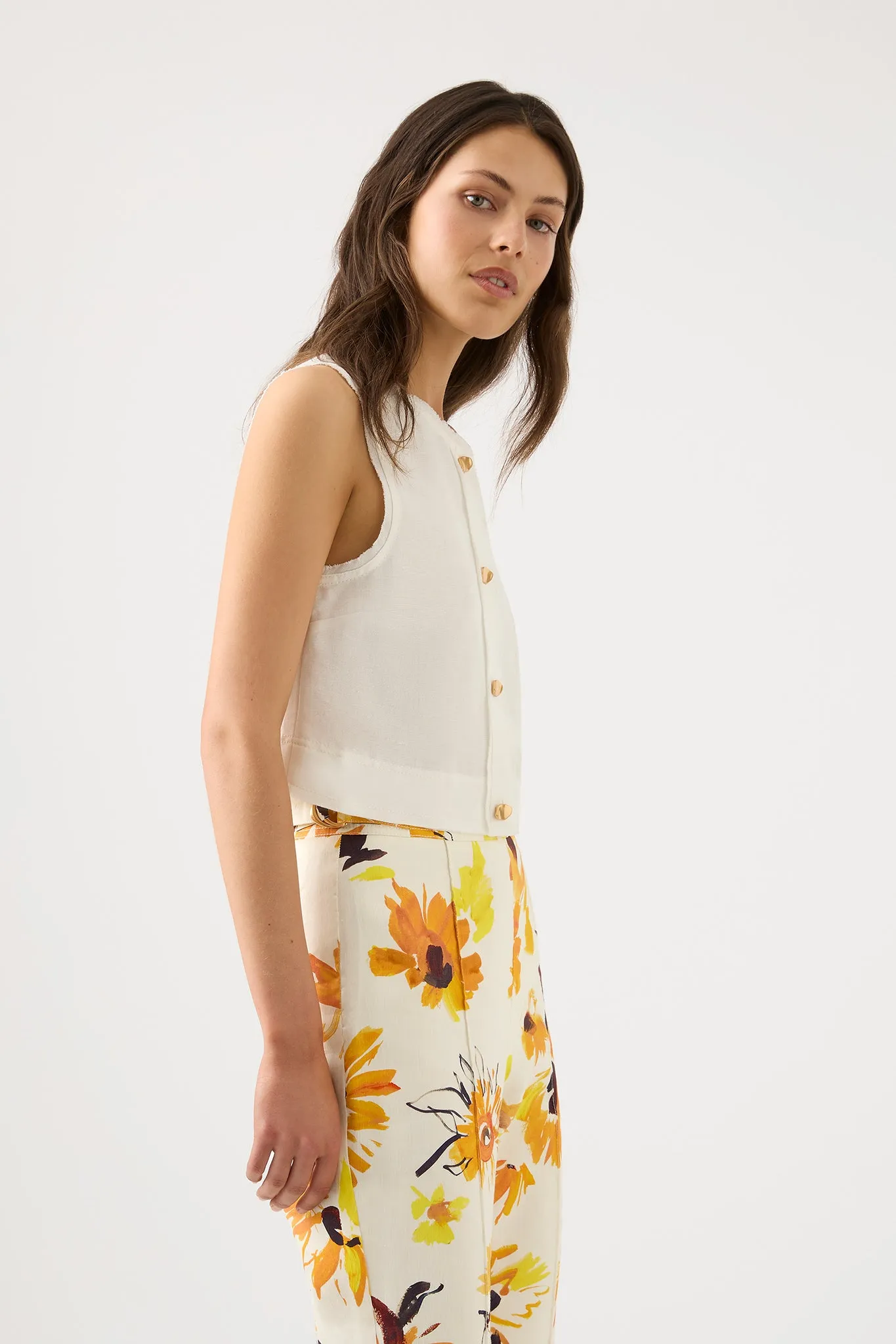 Bessie Shell Top sold by Aje product image thumbnail 5