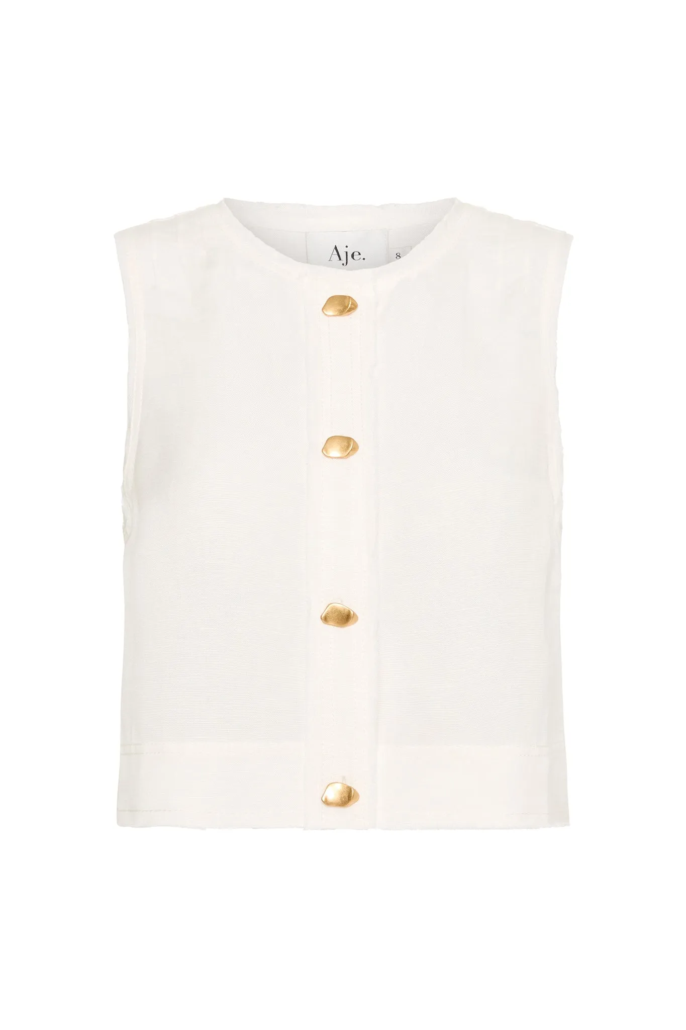 Bessie Shell Top sold by Aje product image thumbnail 2