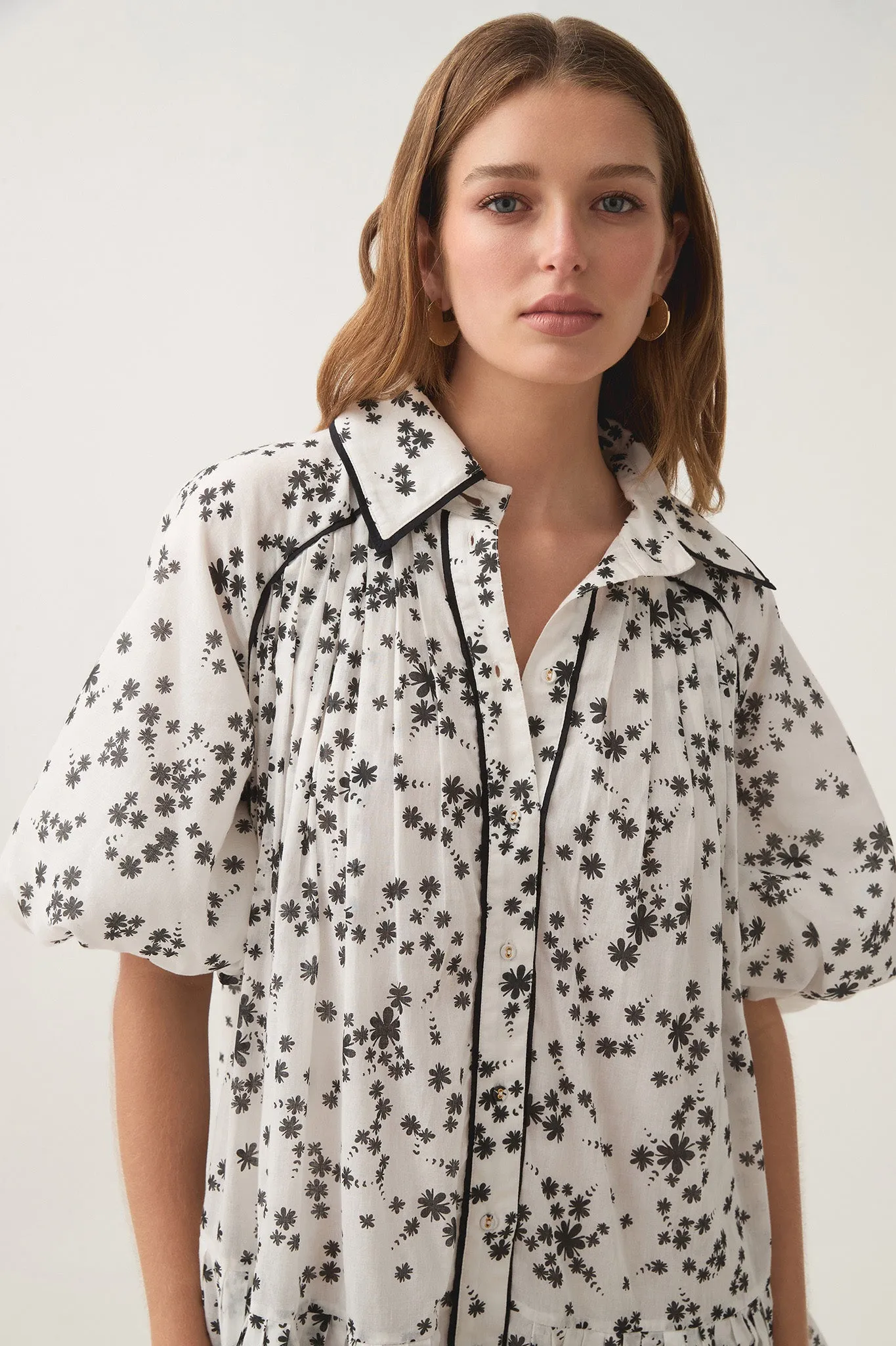 Anthea Mini Smock Dress sold by Aje product image thumbnail 4