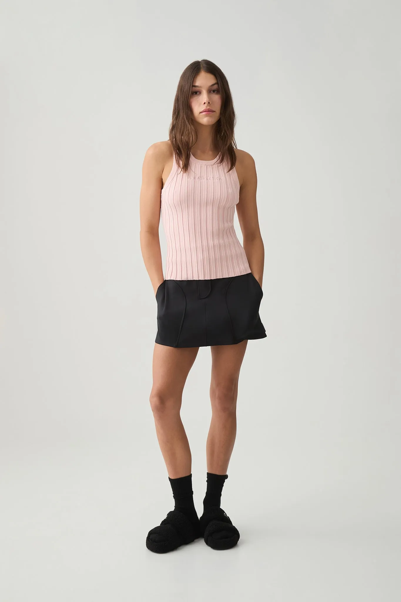 Hydra Logo Knit Ribbed Top sold by Aje product image thumbnail 3