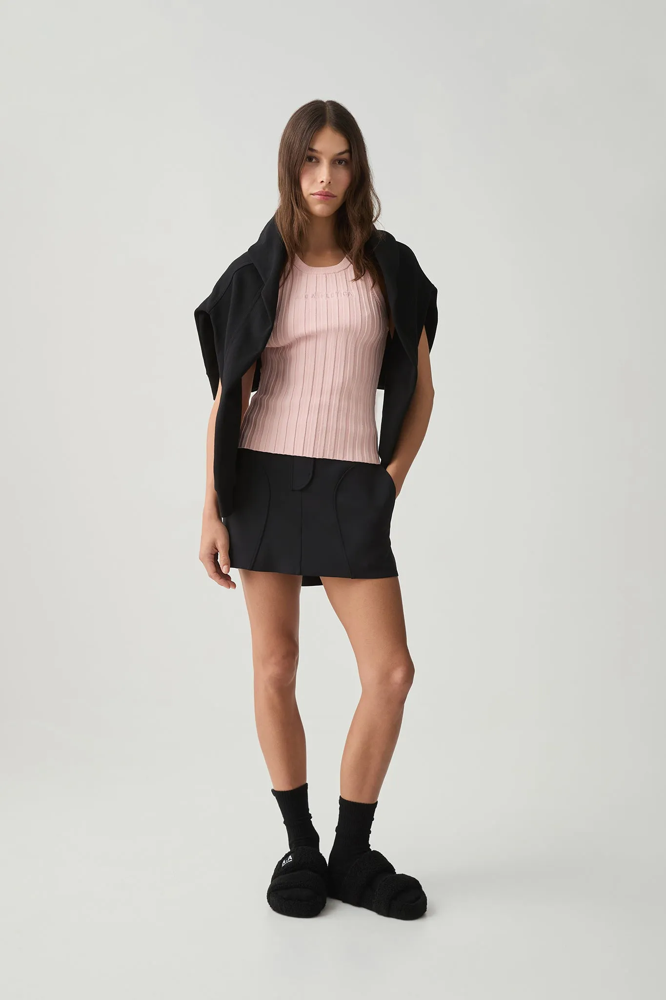 Hydra Logo Knit Ribbed Top sold by Aje product image thumbnail 5