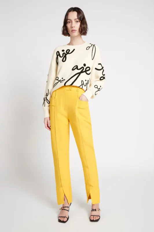 Martino Tapered Leg Pant sold by Aje