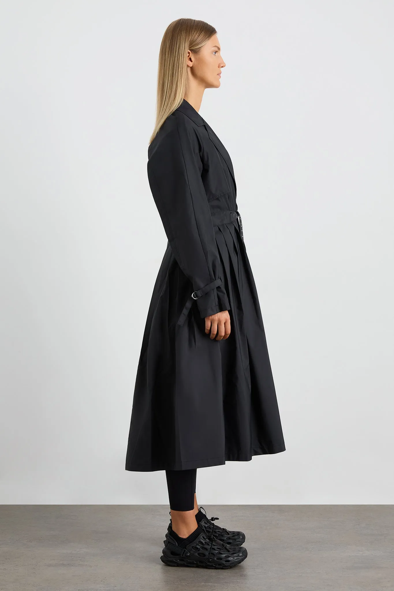 Pleated Trench Coat 703 sold by Aje product image thumbnail 3