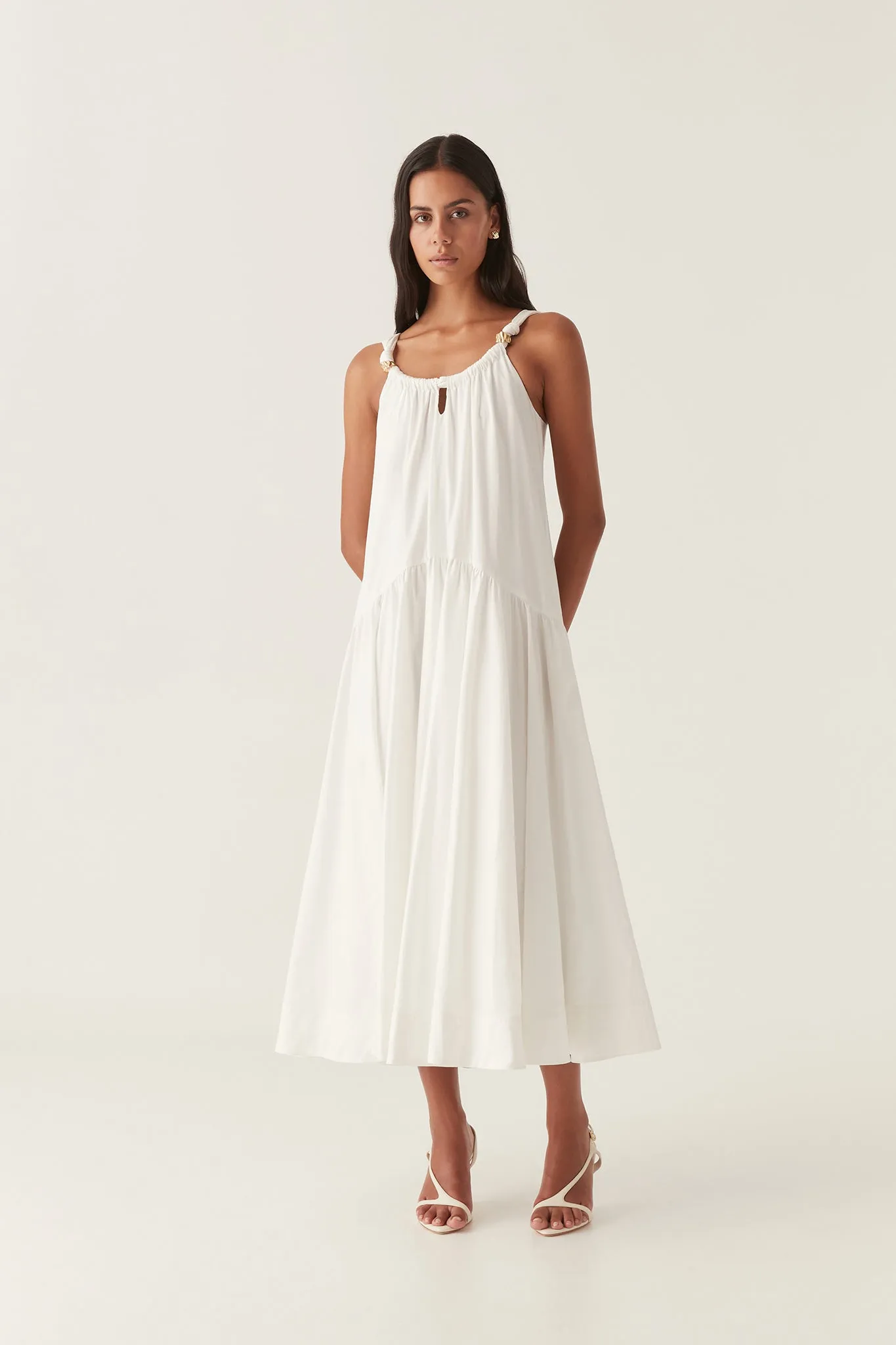 Flora Midi Dress sold by Aje