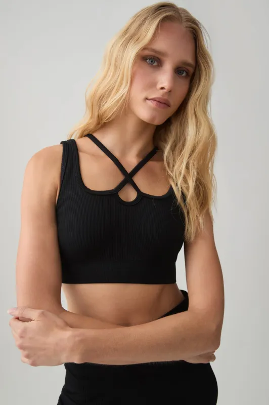 Triple Strap Sports Bra 398 sold by Aje
