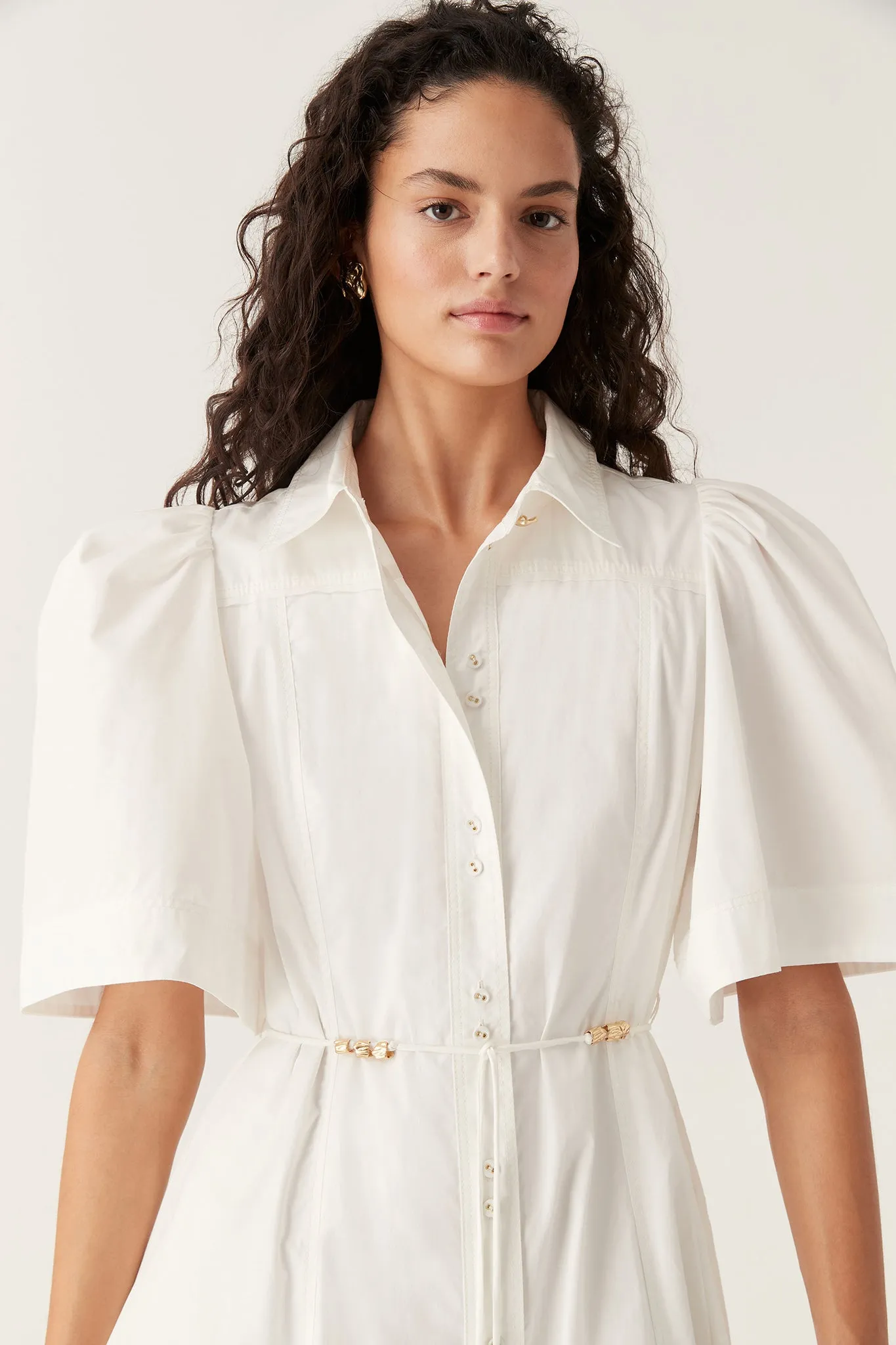 Pivotal Tie Midi Dress sold by Aje product image thumbnail 4