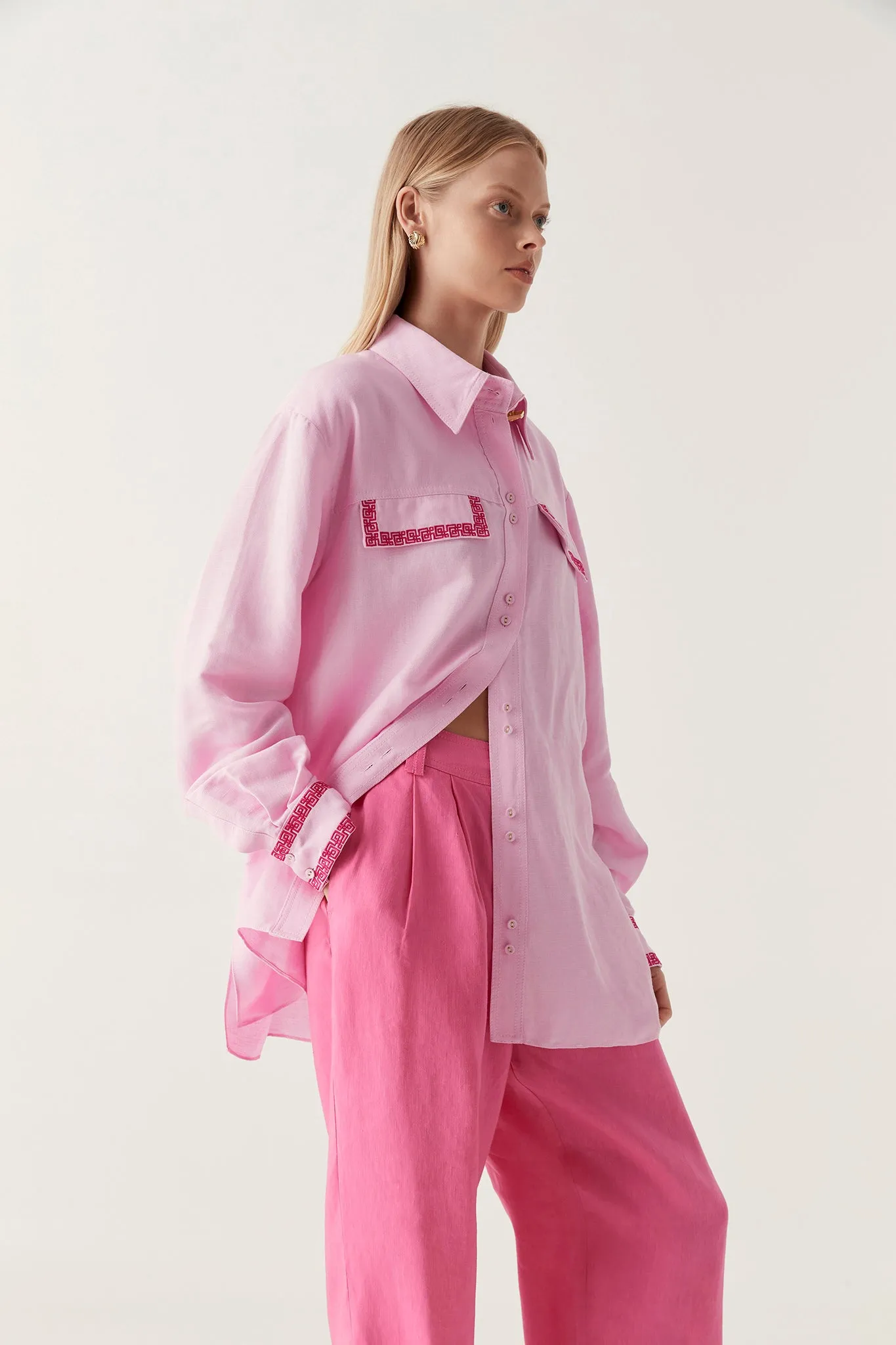 Senses Embroidered Shirt sold by Aje product image thumbnail 5