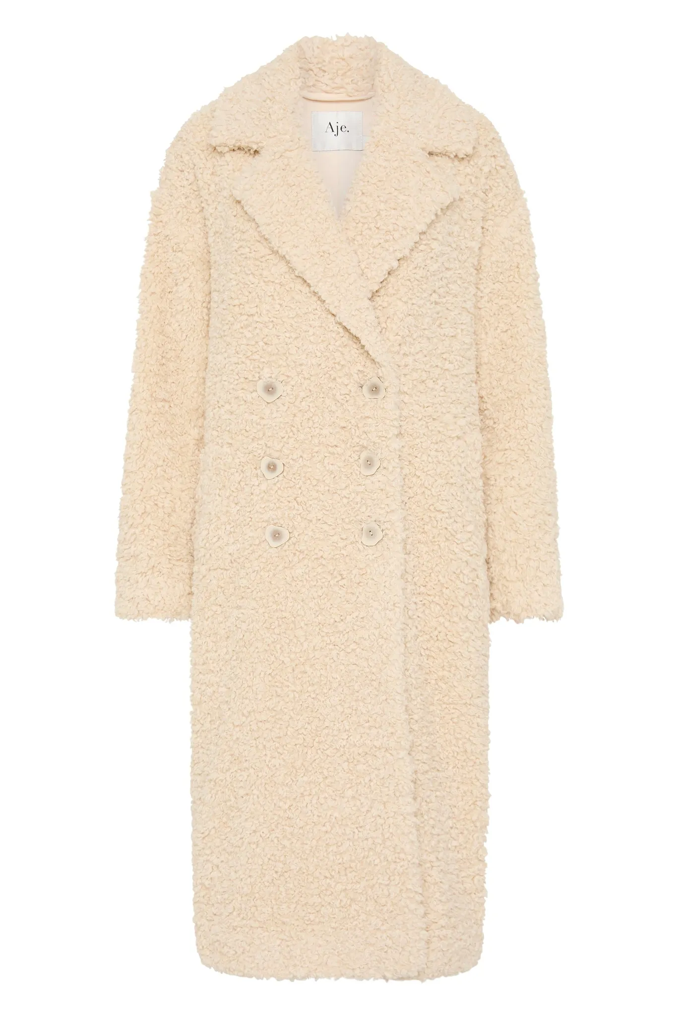 Clover Longline Teddy Coat sold by Aje product image thumbnail 2