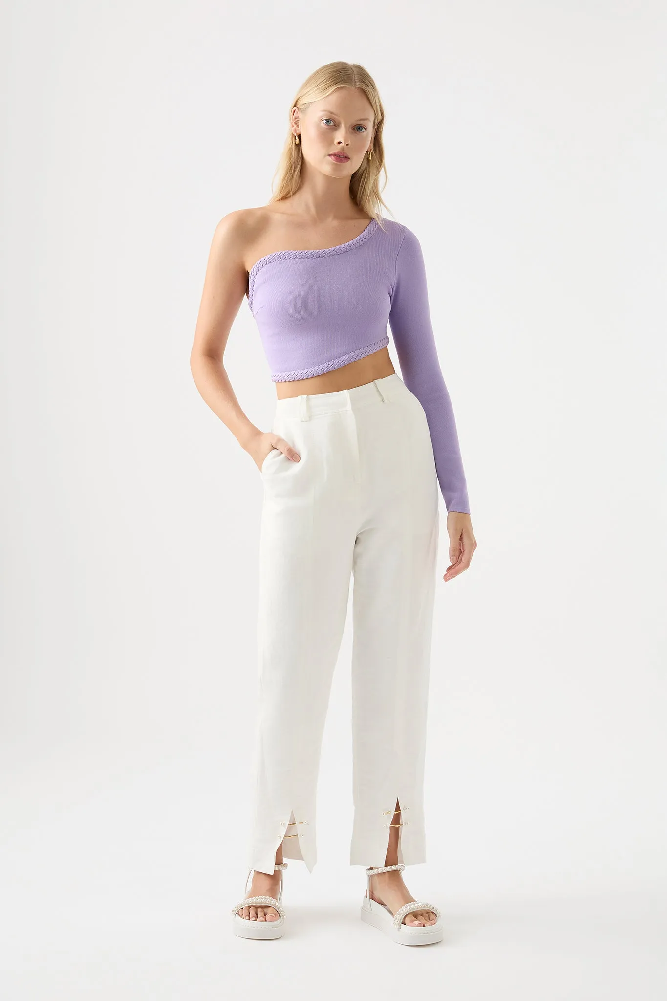 Hyades Braided Long Sleeve Top sold by Aje product image thumbnail 5