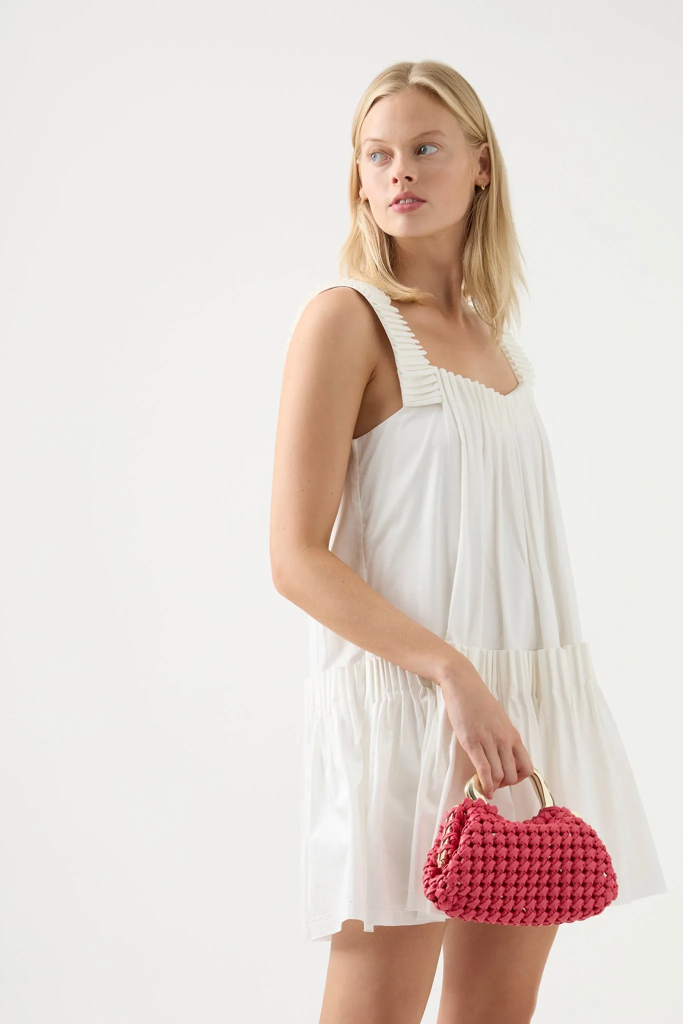 Cecilia Smock Mini Dress sold by Aje product image thumbnail 5