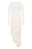 Mosaic Crochet Midi Dress sold by Aje