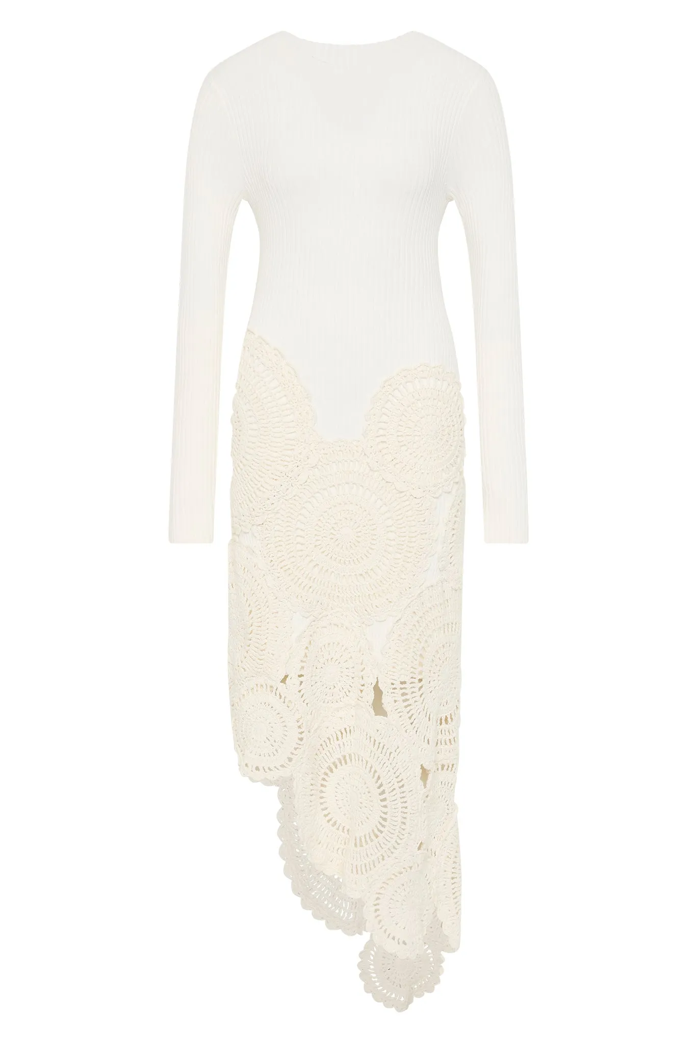 Mosaic Crochet Midi Dress sold by Aje product image thumbnail 2