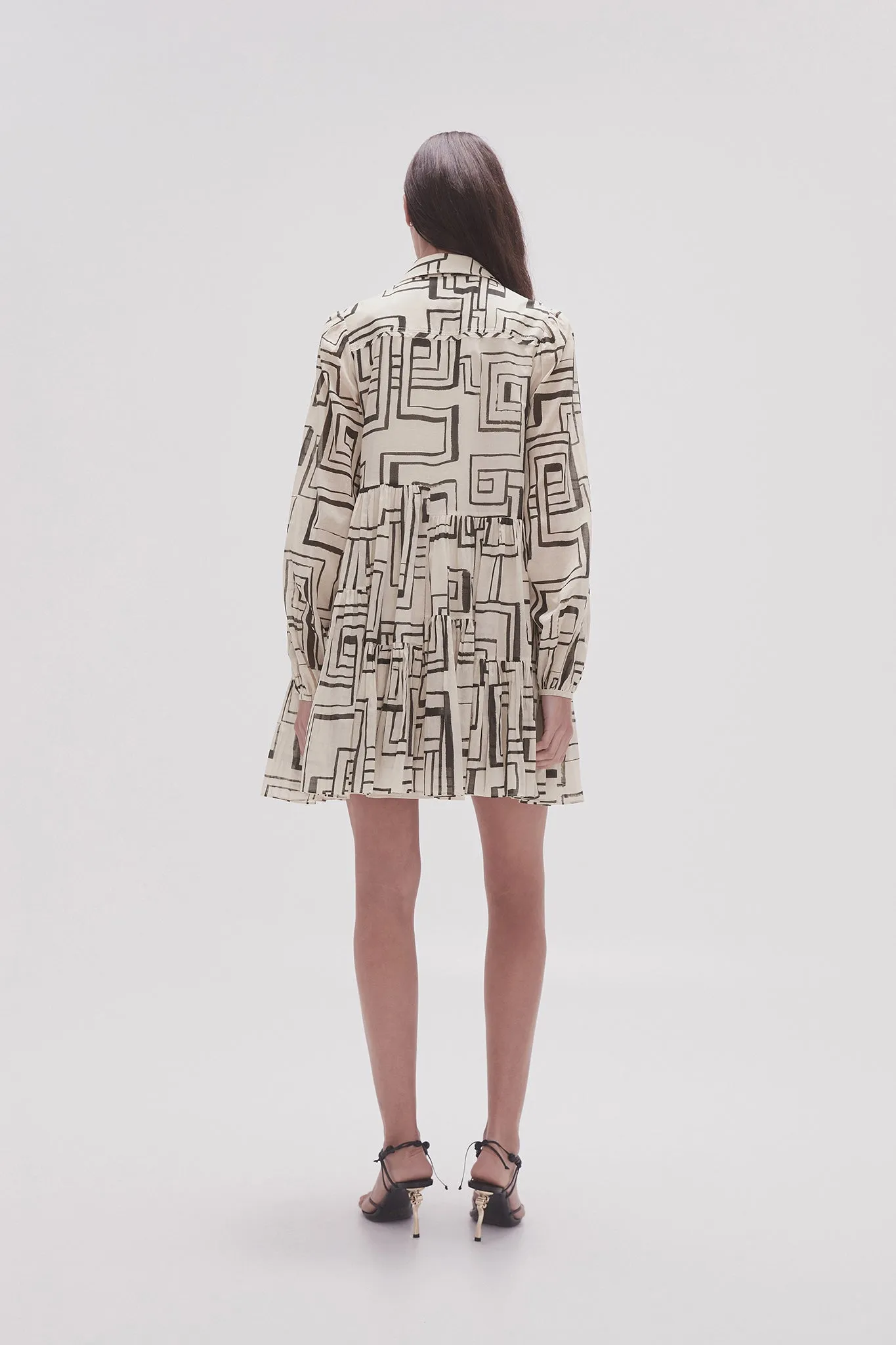 Georgia Smock Mini Dress sold by Aje product image thumbnail 5