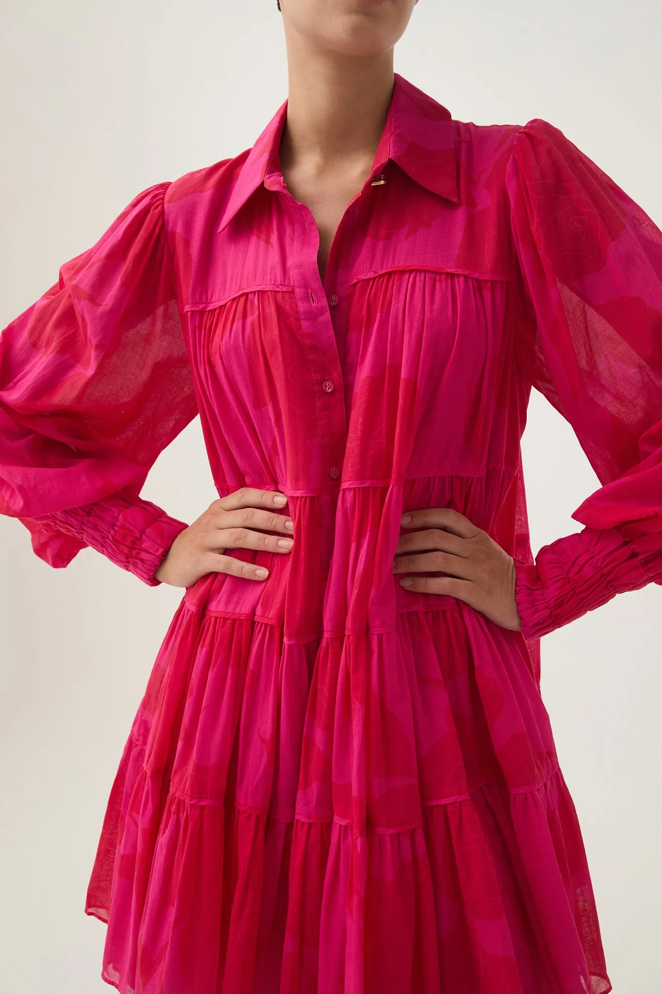 Catalyst Smock Mini Dress sold by Aje product image thumbnail 4