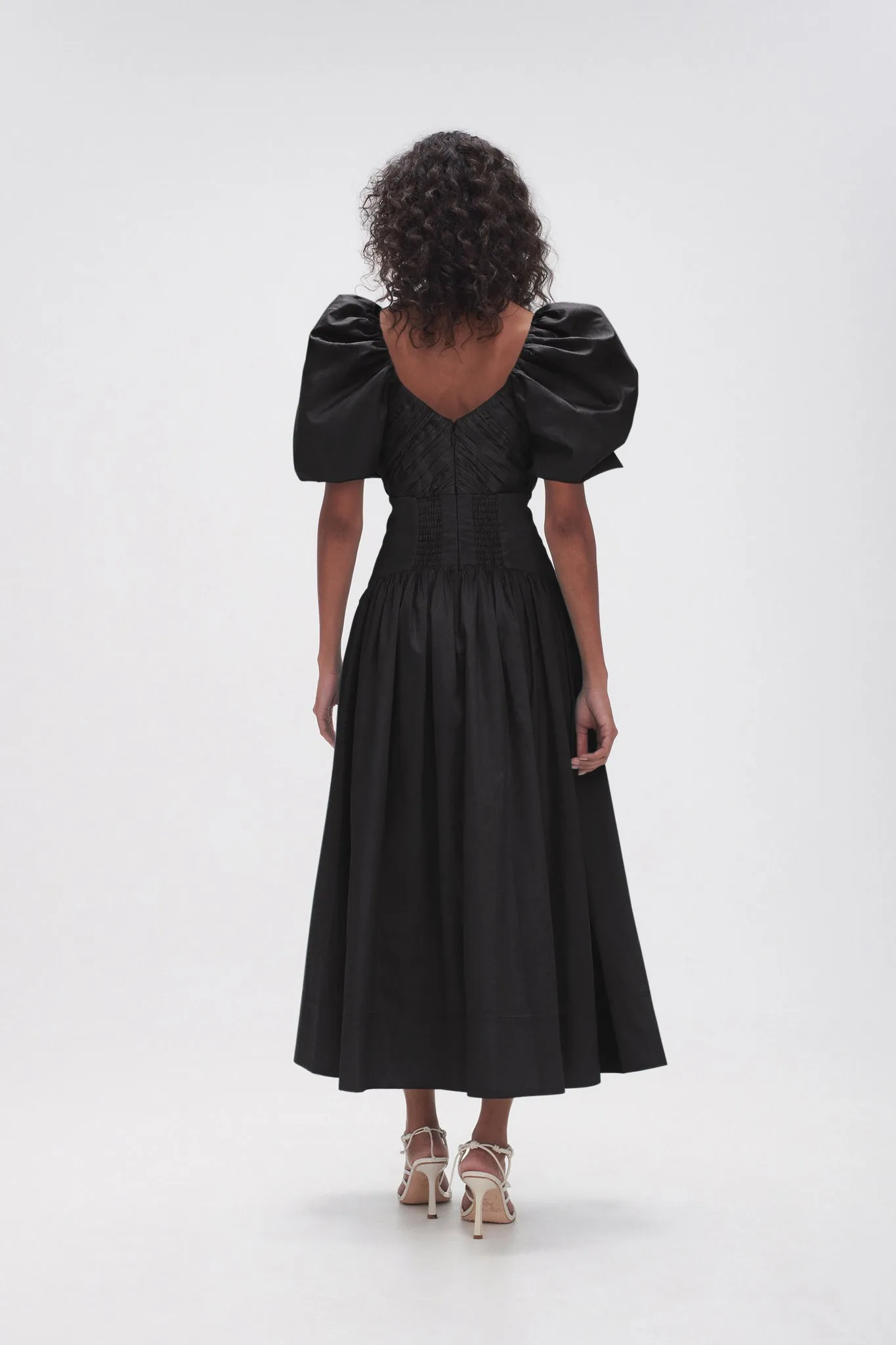 Gabrielle Plunge Midi Dress sold by Aje product image thumbnail 5